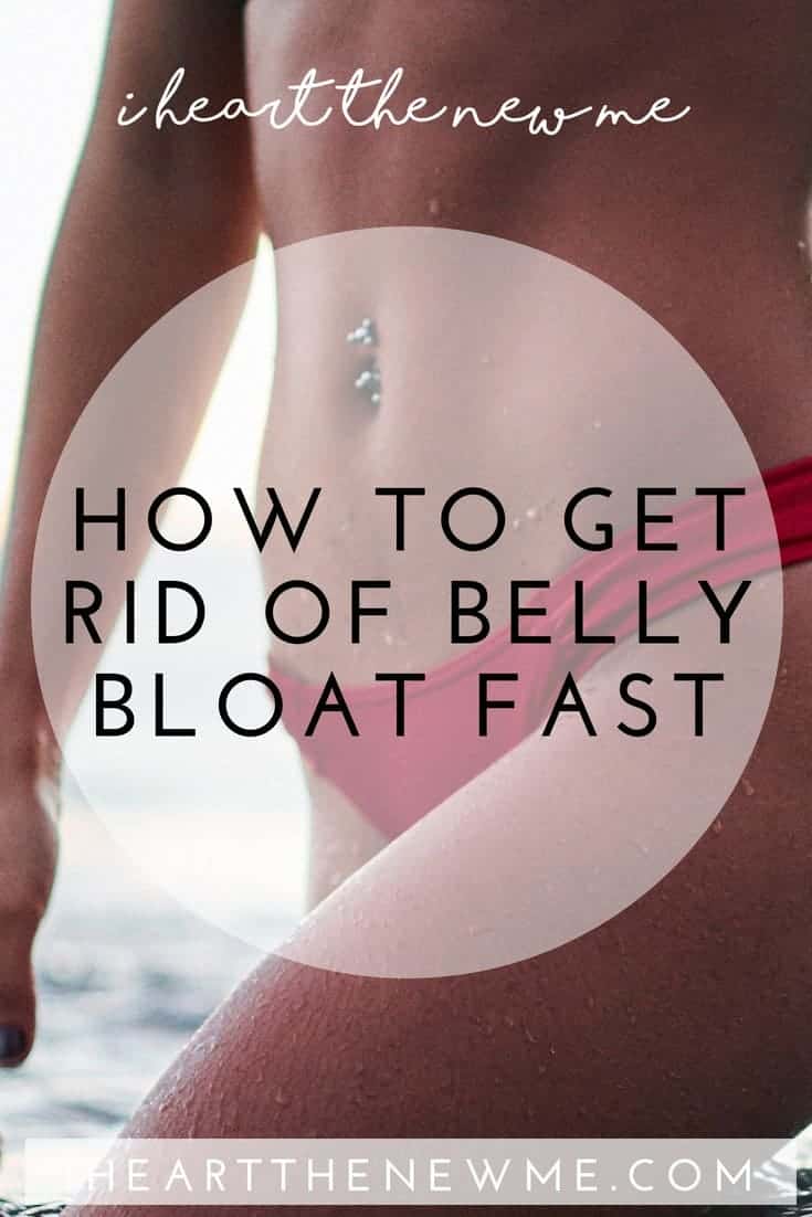 How to get rid of belly bloat
