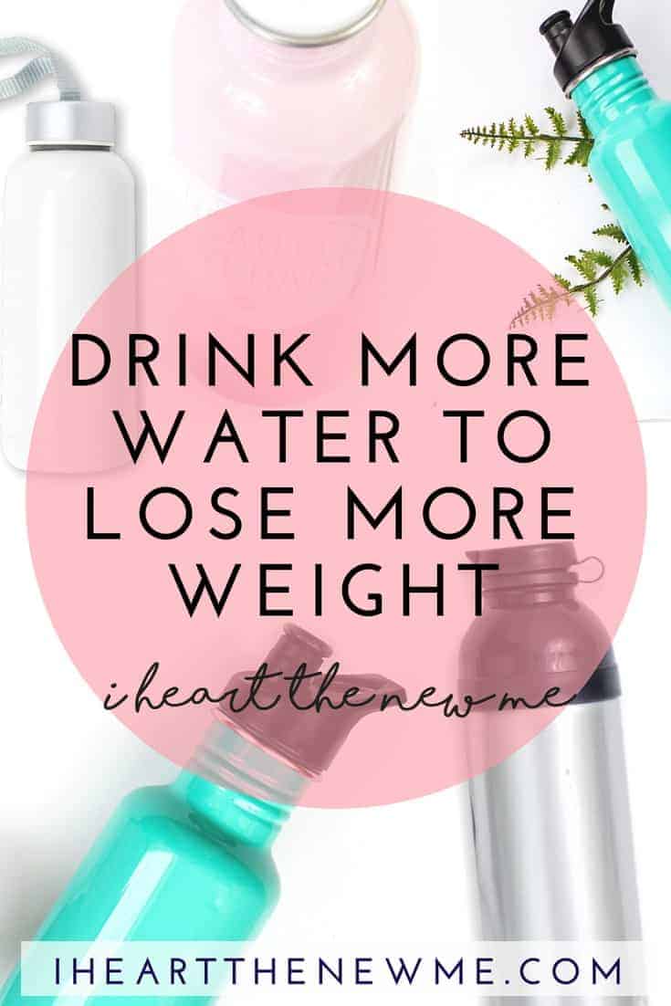 Drink more water to lose more weight