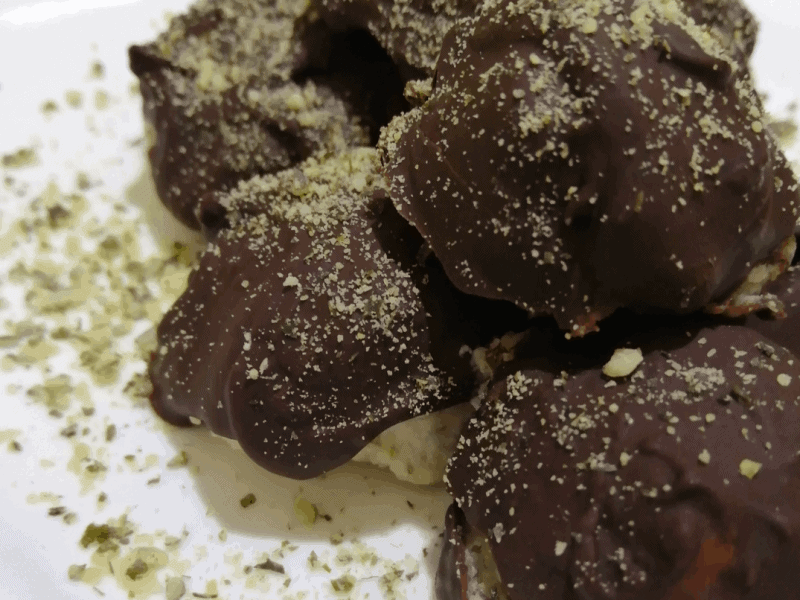 Chocolate Almond Fat Bombs